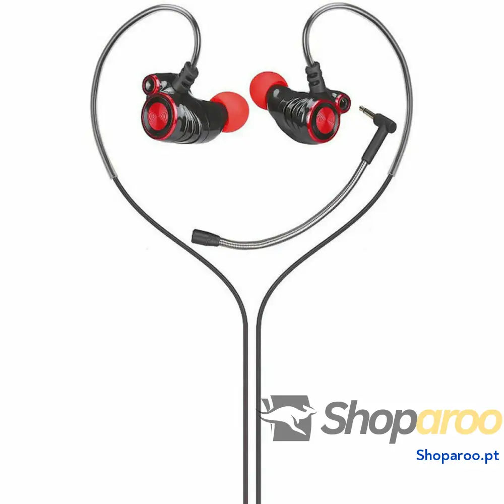 Auriculares HP DHE 7003 BLACK Preto