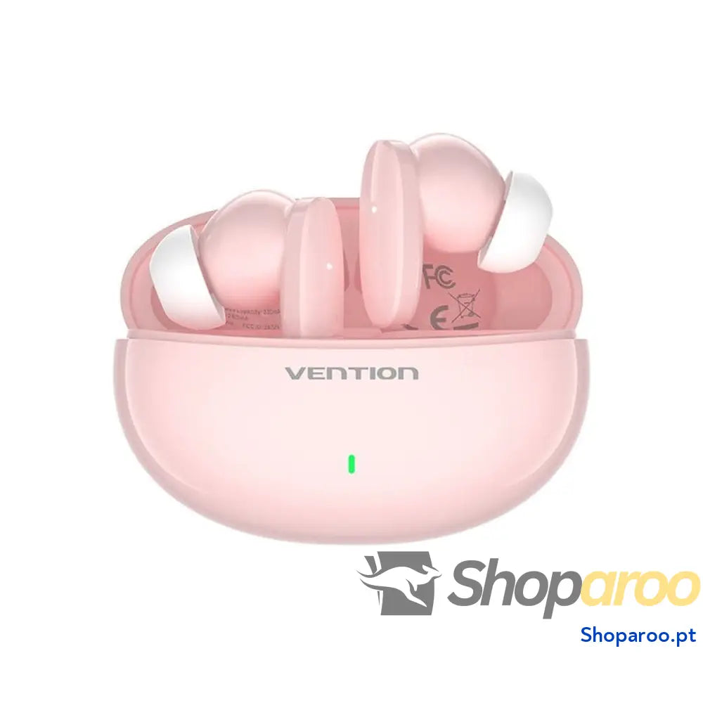 Auriculares in Ear Bluetooth Vention NBFP0 Cor de Rosa