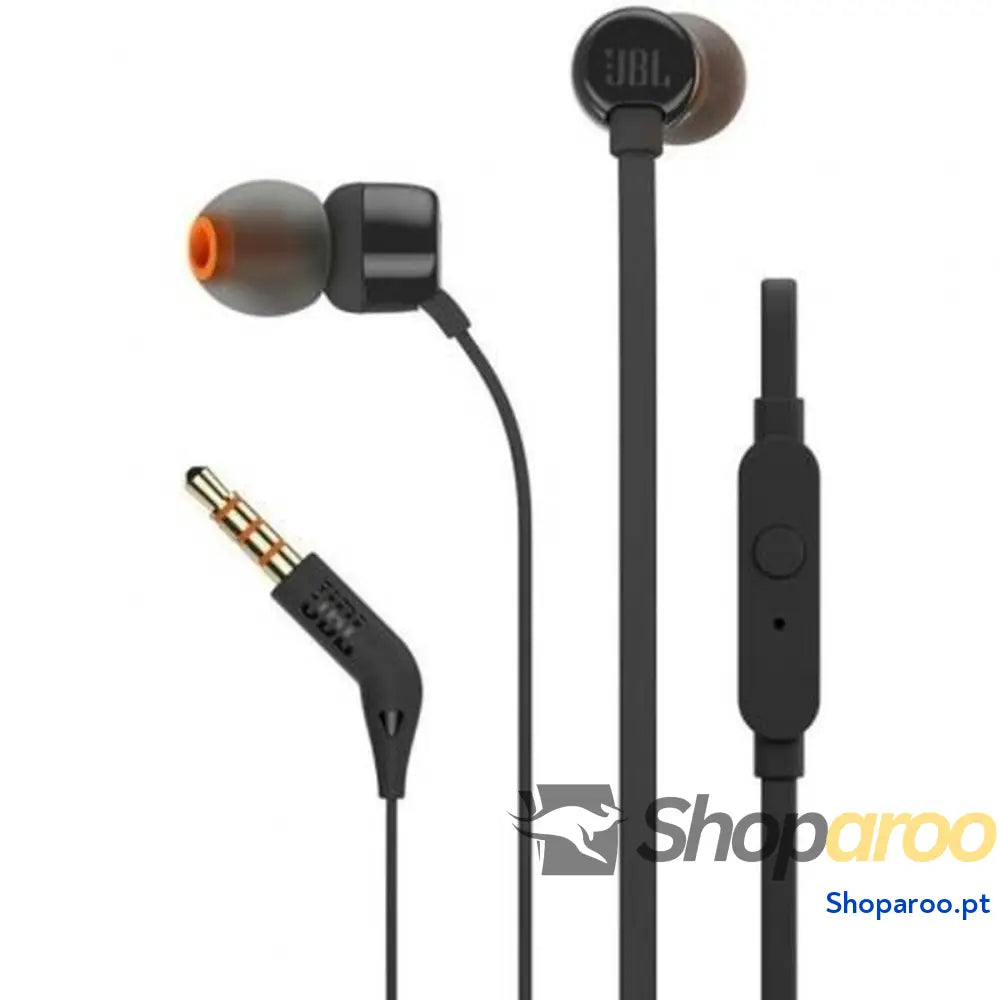 Auriculares JBL JBLT160BLK Preto