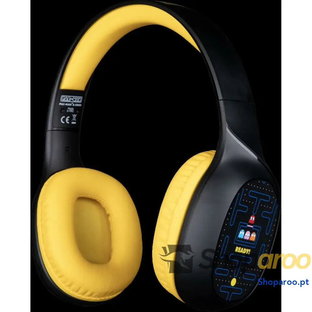 Auriculares KONIX 82541120664 Branco Preto Amarelo/Preto
