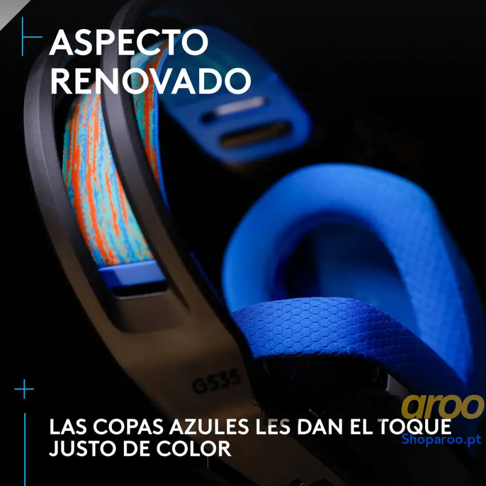 Auriculares Logitech 939 002219 Preto Preto/Azul