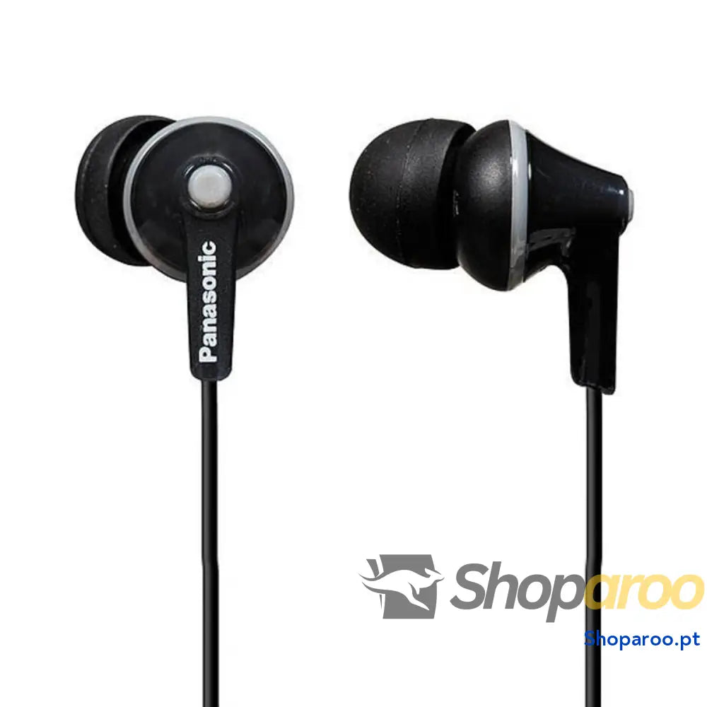 Auriculares Panasonic RP HJE125E K in ear Preto