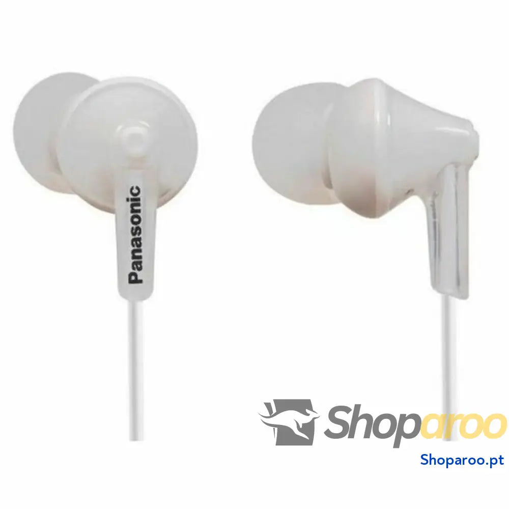Auriculares Panasonic RP HJE125E W in ear Branco