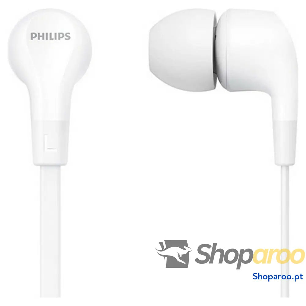 Auriculares Philips Branco Silicone