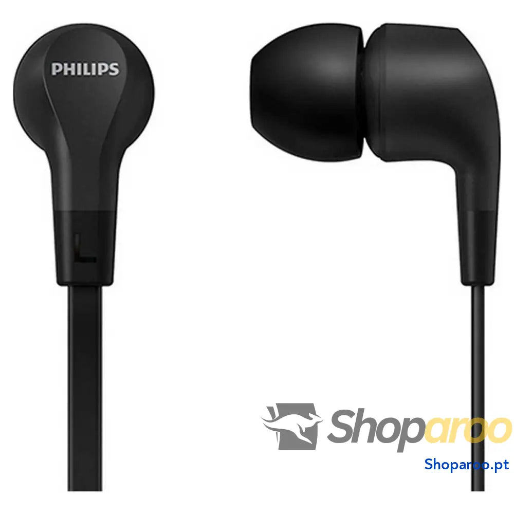 Auriculares Philips Preto Silicone