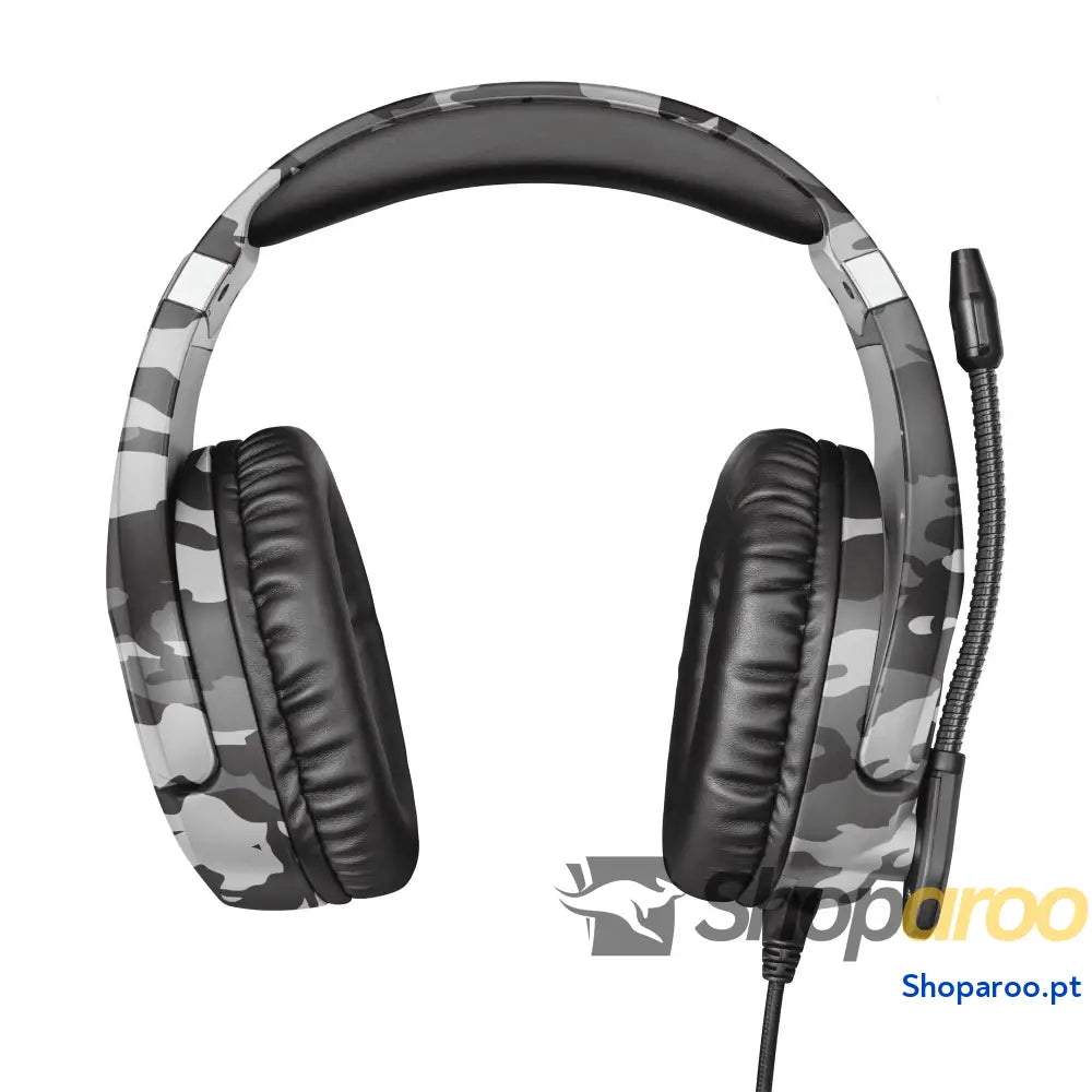 Auscultadores Trust Gaming para PS4 e PS5 GXT 488 Force headset oficial licenciado PlayStation microfone dobrável