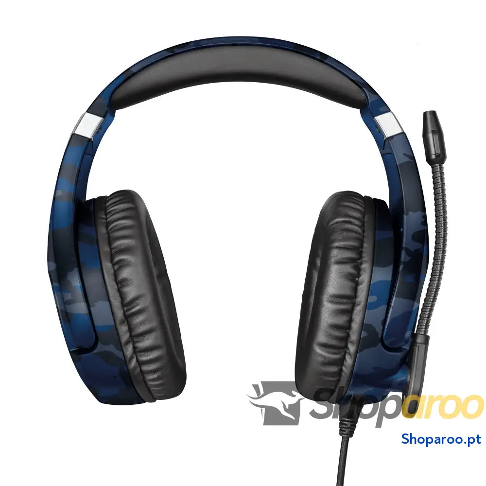 Auscultadores Trust Gaming para PS4 e PS5 GXT 488 Force headset oficial licenciado PlayStation microfone dobrável