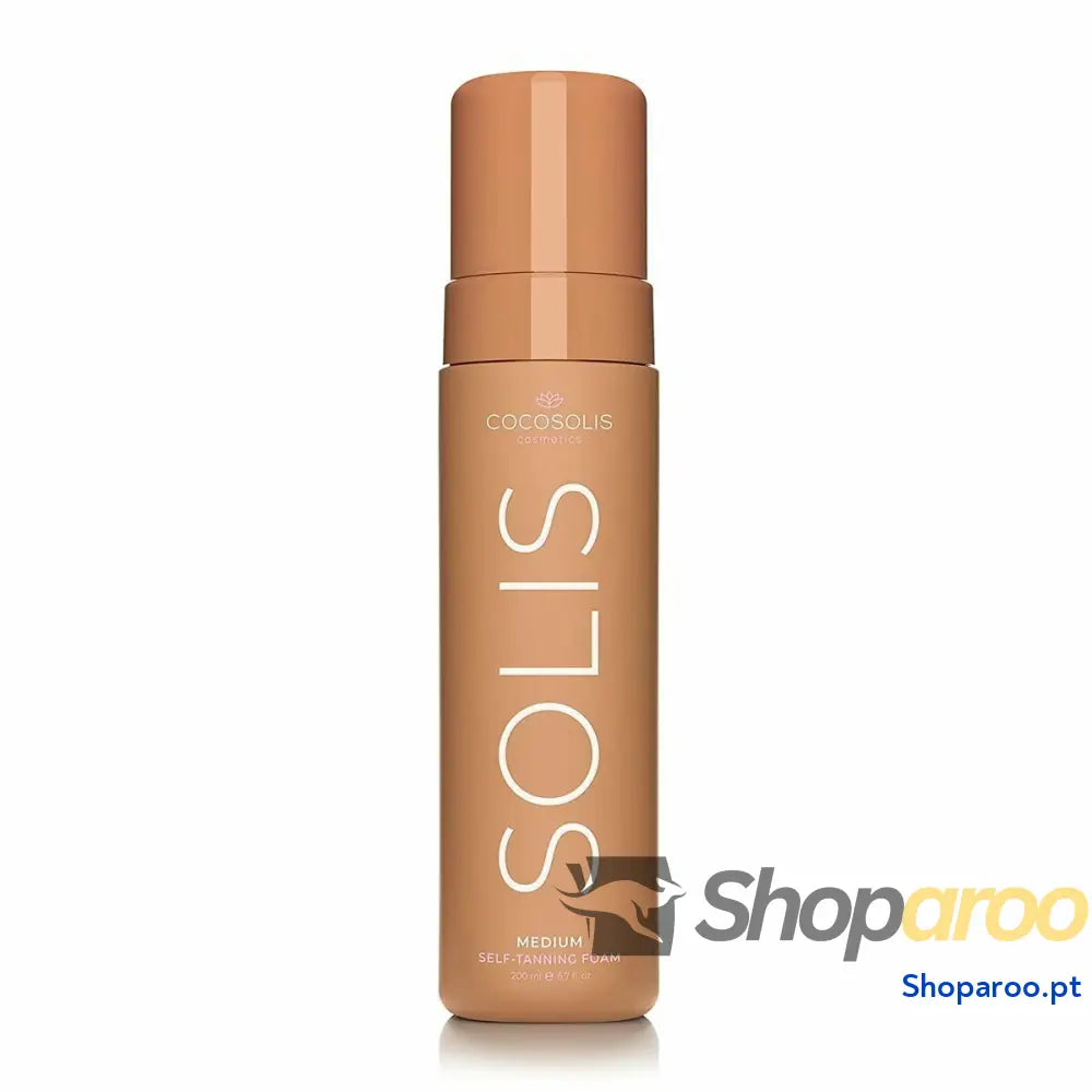 Autobronzeador Corporal Cocosolis Solis 200 ml Espuma