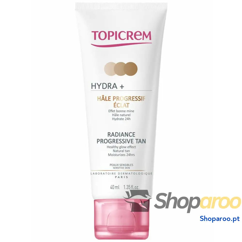 Autobronzeador Facial Topicrem Hydra+ 40 ml