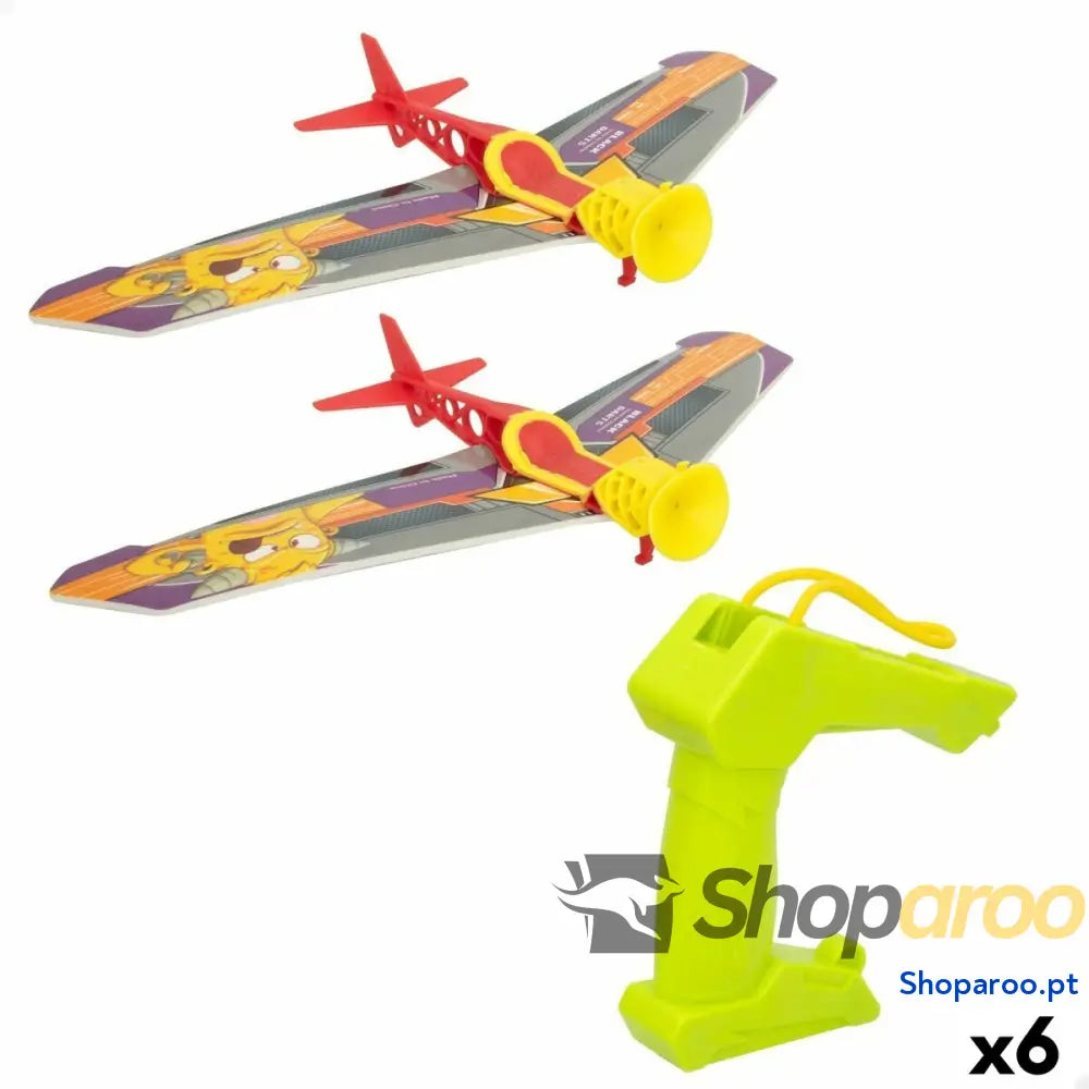 Avião Colorbaby Let’s Fly Lançador 14,5 x 3,5 25 cm (6 Unidades)