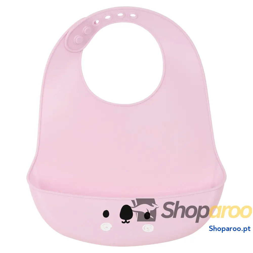 Babete Safta M922 Cinzento Cor de Rosa Silicone 21 x 26 x 2 cm (21 x 2 x 26 cm)