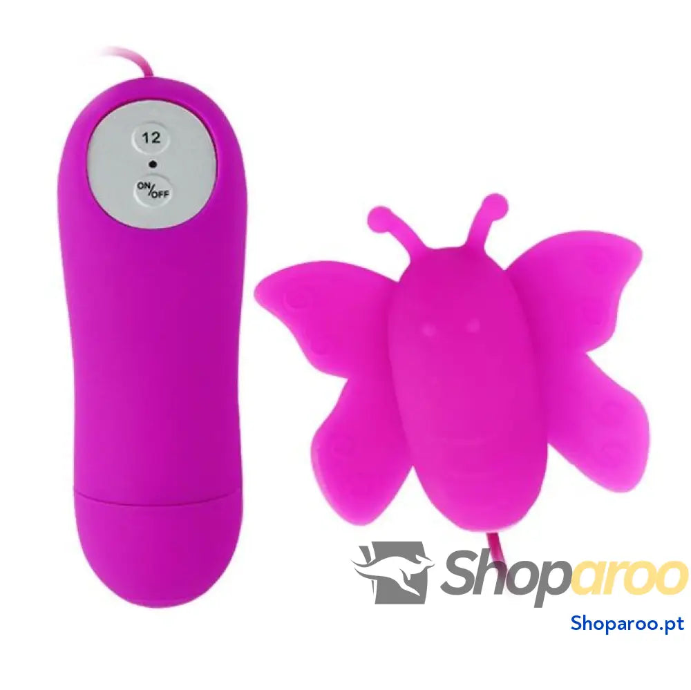 BAILE - LOVE EGGS BUTTERFLY ESTIMULADOR DE CLITÓRIS 12 VELOCIDADES LILAC CONTROLE REMOTO