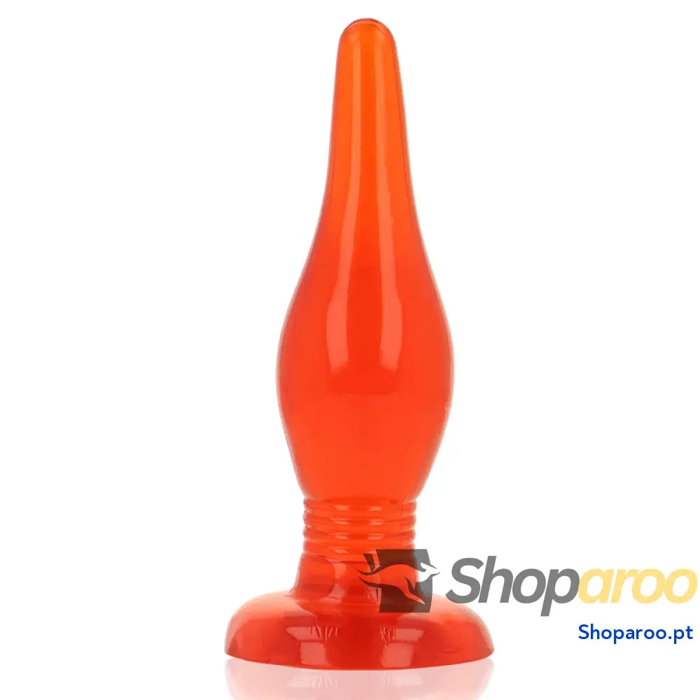 BAILE - PLUG ANAL SOFT TOUCH VERMELHO 14.2 CM
