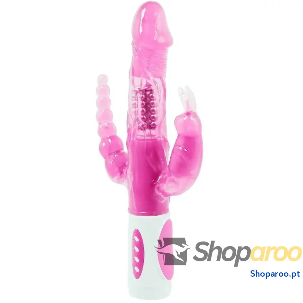 BAILE - PRETTY BUNNY TRIPLO VIBRADOR ROTADOR