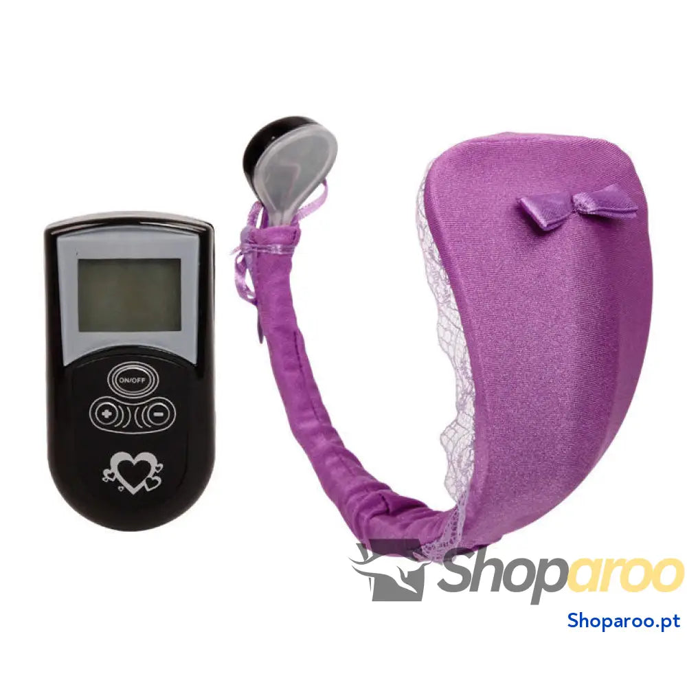 BAILE - TANGA COM VIBRADOR COM CONTROLE REMOTO LILS