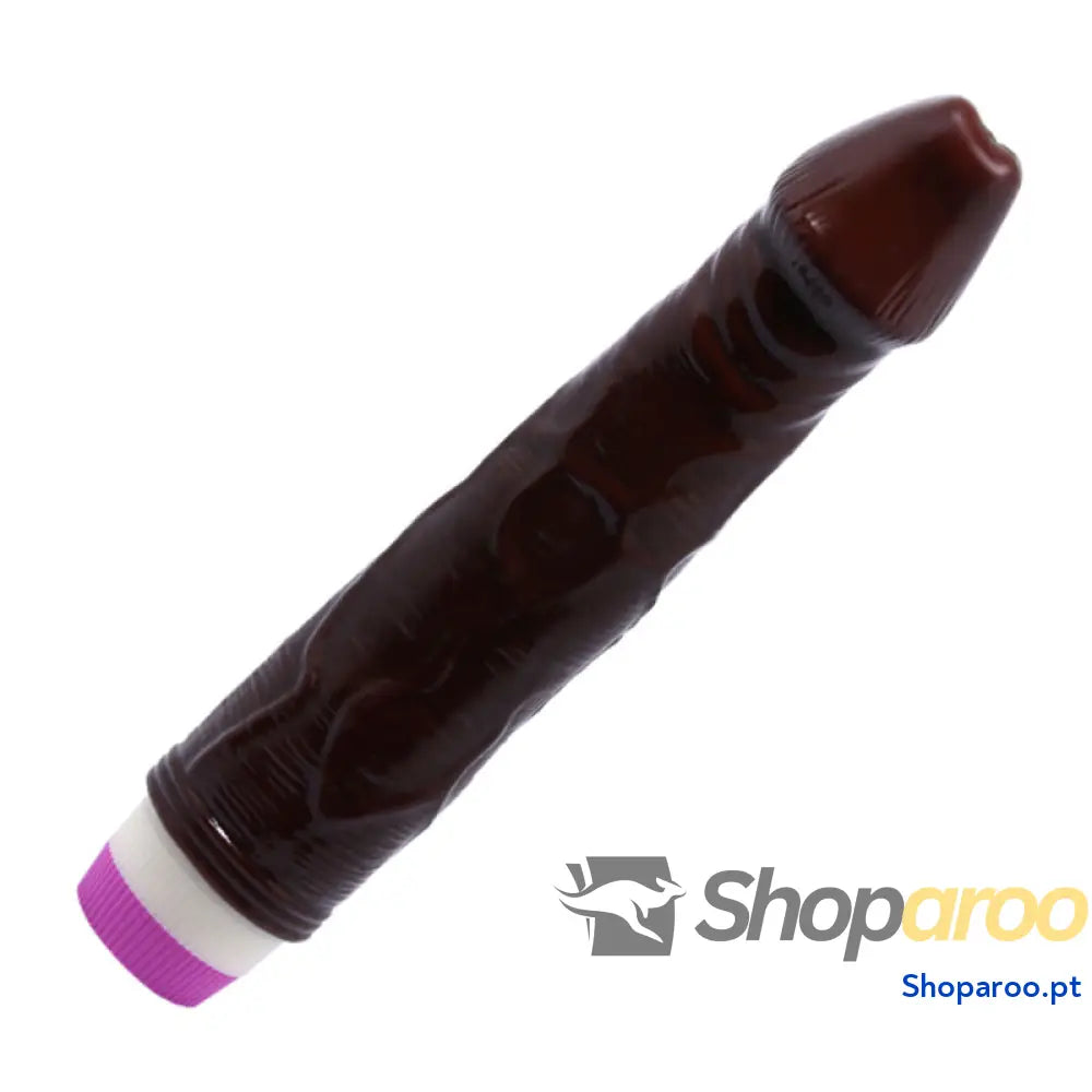 BAILE VIBRADOR WAVES OF PLEASURE 23 CM CASTANHO