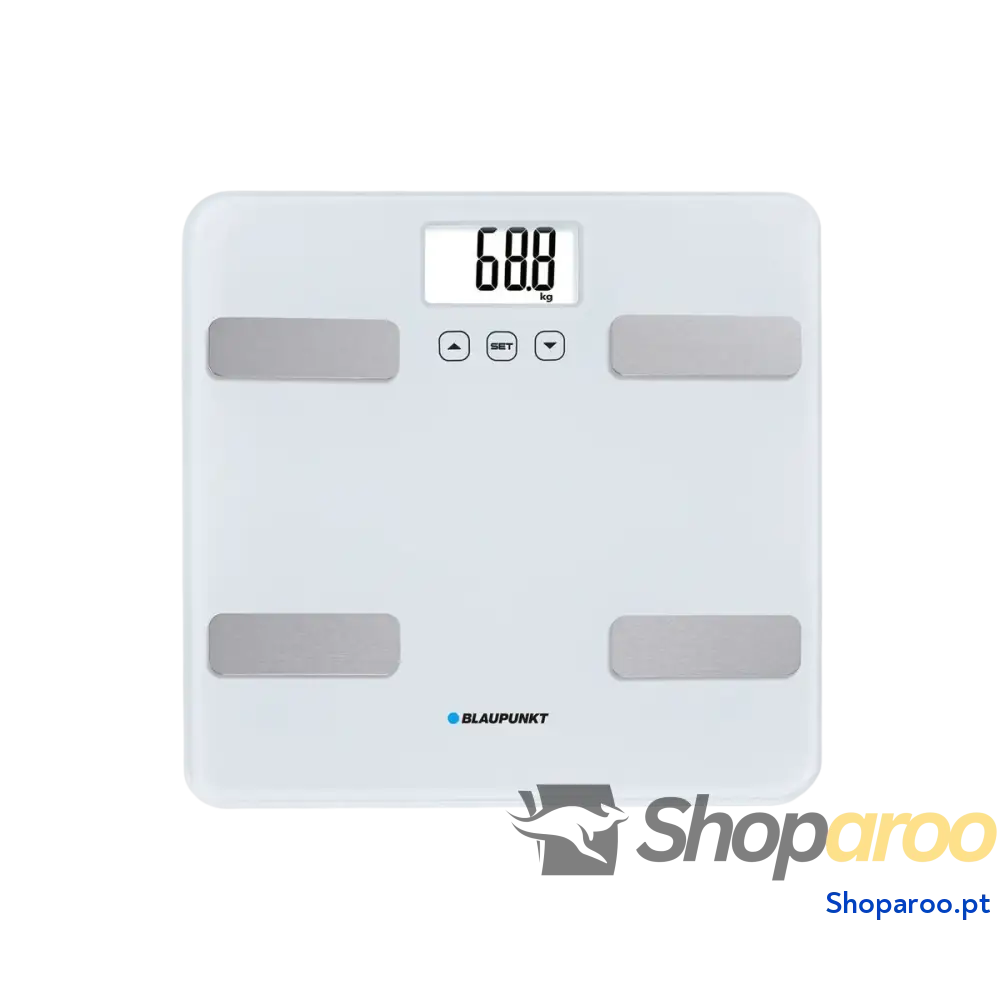 Balança digital para casa de banho Blaupunkt BSM501 Branco Metal 150 kg