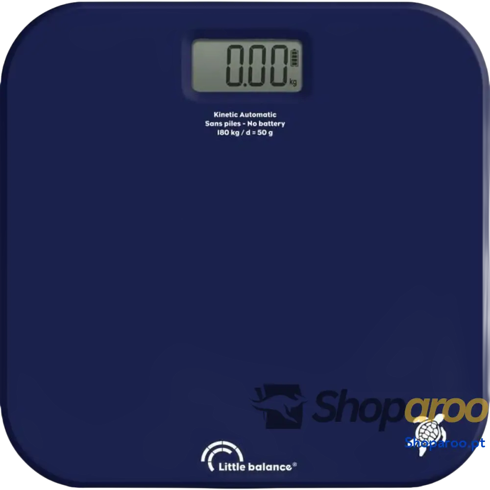 Balança digital para casa de banho Little Balance Kinetic Auto Azul
