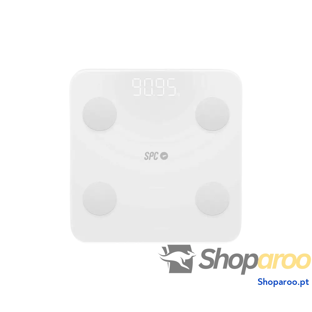 Balança digital para casa de banho SPC ATENEA FIT 3 Branco Vidro temperado 180 kg 150 kg 1,5 Kg