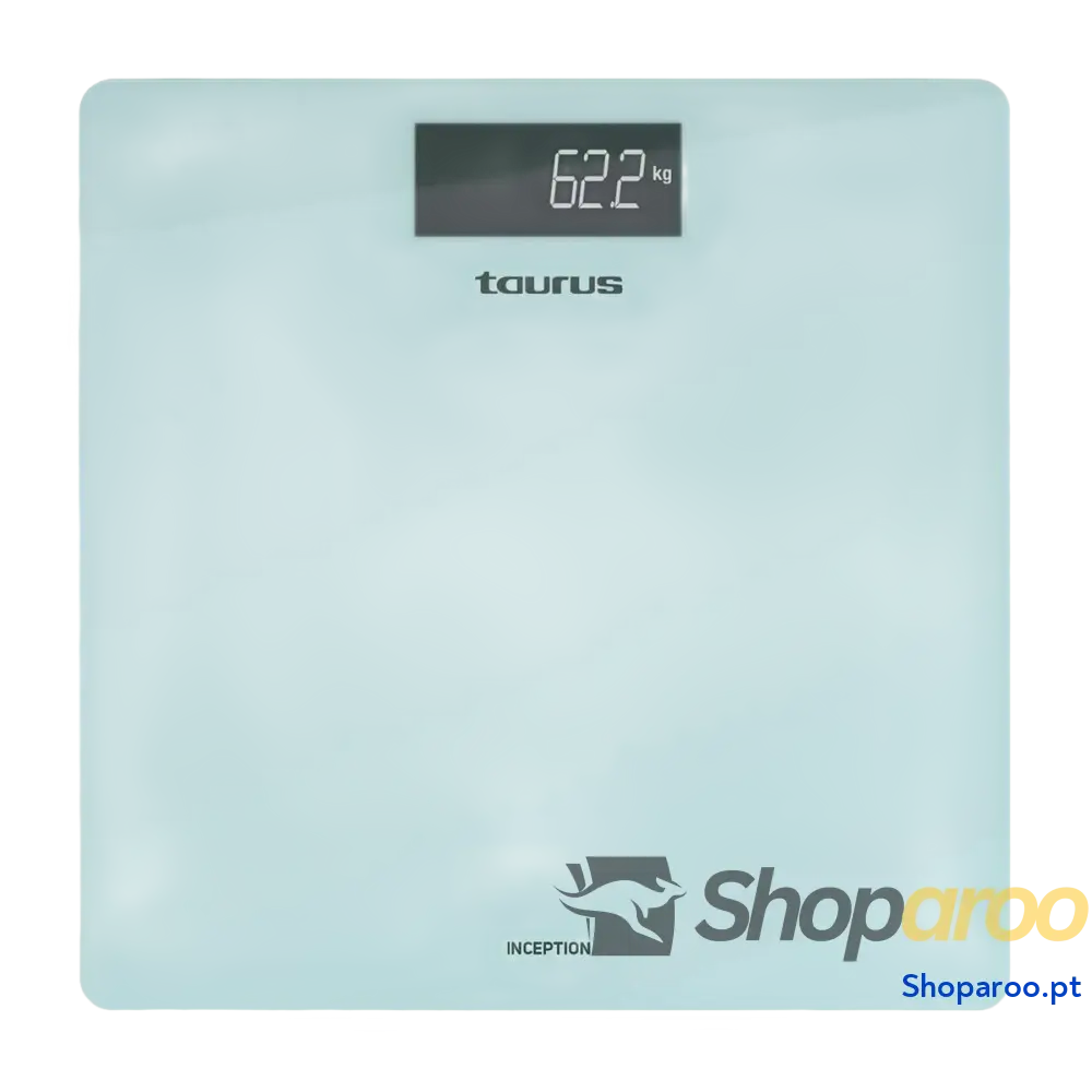 Balança digital para casa de banho Taurus INCEPTION NEW Azul Metal 180 kg