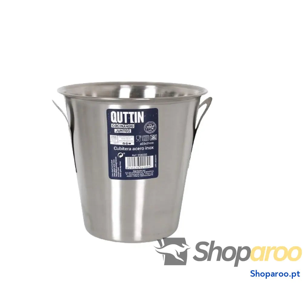 Balde de Gelo Quttin Quttin Aço inoxidável 5 L ø 22,2 x 21 cm