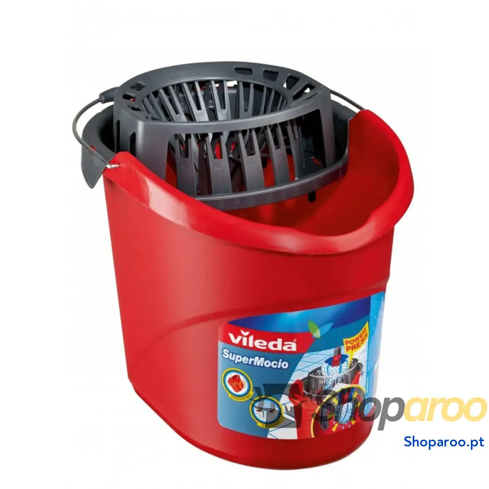 Balde de Limpeza Vileda SuperMocio Vermelho 30 x 29 38 cm 10 L