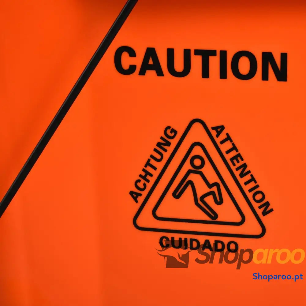 Balde para esfregona comercial com espremedor 36L laranja
