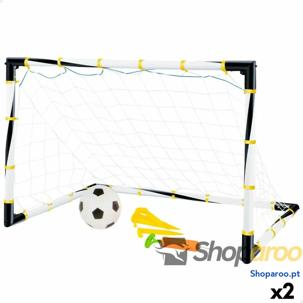 Baliza de Futebol Colorbaby Dobrável 100 x 70 cm (2 Unidades)