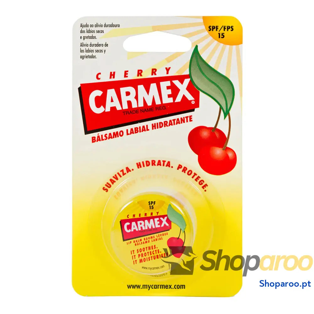 Bálsamo Labial Carmex Cherry Spf 15 (7,5 g)