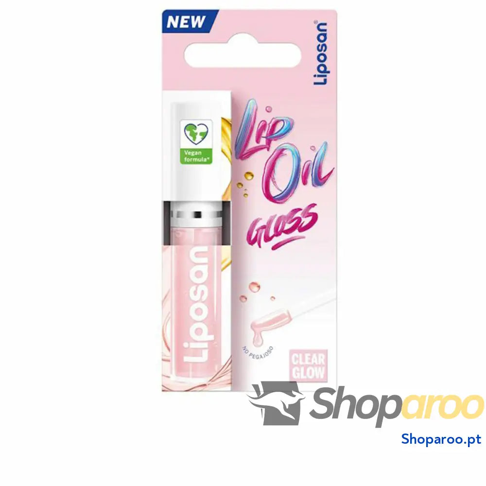 Bálsamo Labial com Cor Liposan Lip Oil Gloss Clear Glow 5,5 ml