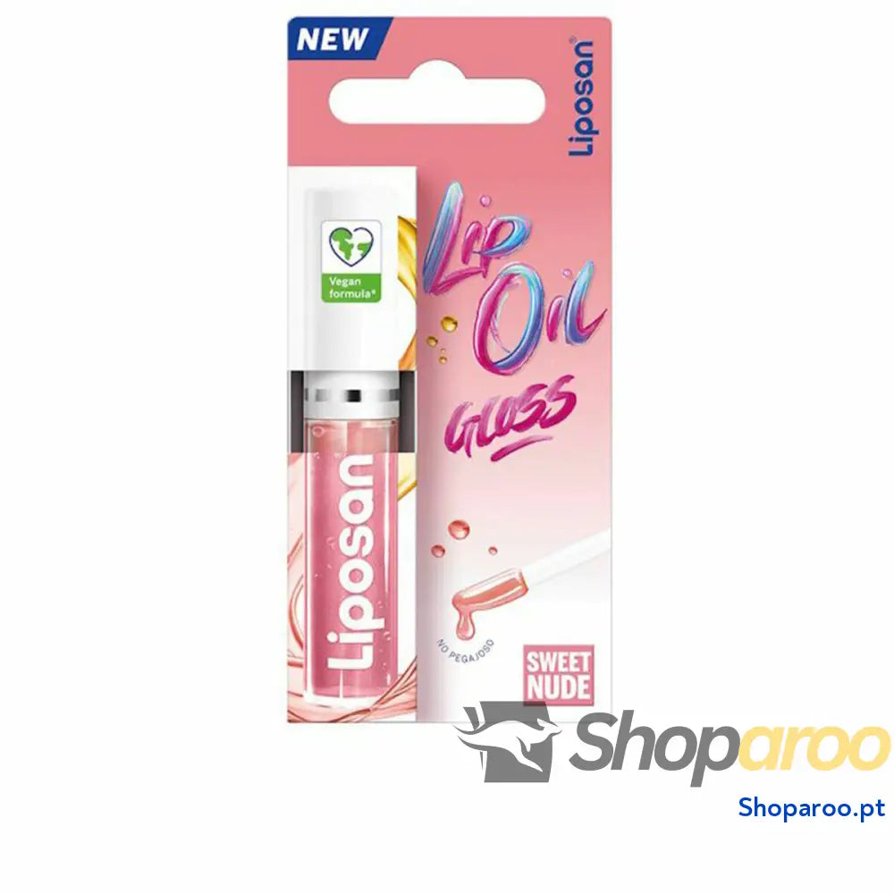 Bálsamo Labial com Cor Liposan Lip Oil Gloss Sweet Nude 5,5 ml