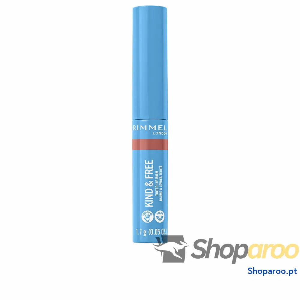 Bálsamo Labial com Cor Rimmel London Kind & Free Nº 002-apricot beauty (1,7 g)