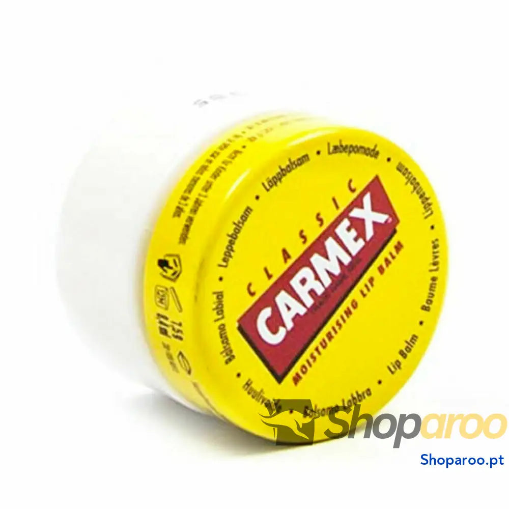 Bálsamo labial hidratante Carmex COS 002 BL 8 ml Amarelo