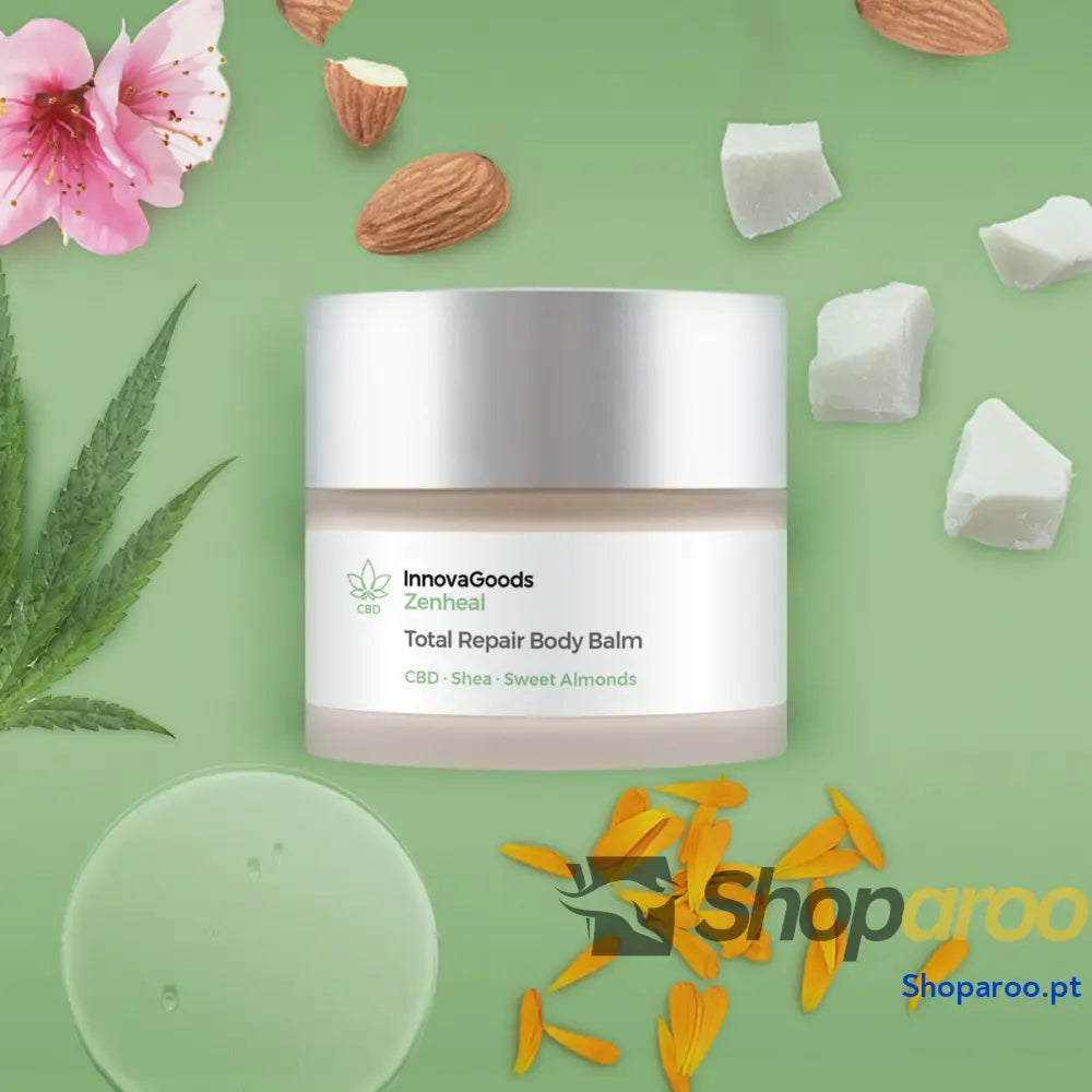 Bálsamo Reparador Corporal CBD Zenheal InnovaGoods 50 ml
