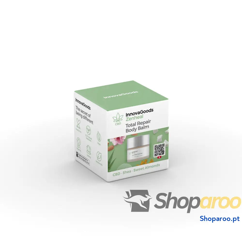 Bálsamo Reparador Corporal CBD Zenheal InnovaGoods 50 ml