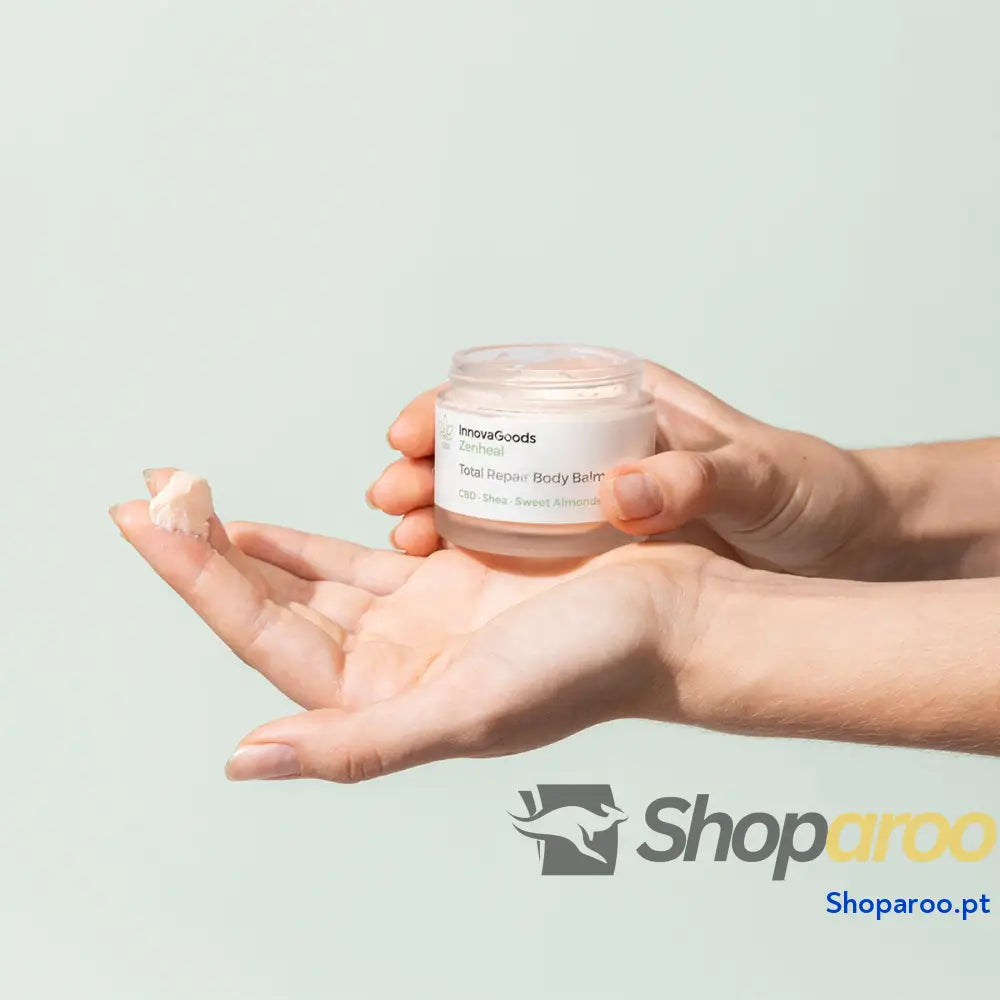 Bálsamo Reparador Corporal CBD Zenheal InnovaGoods 50 ml