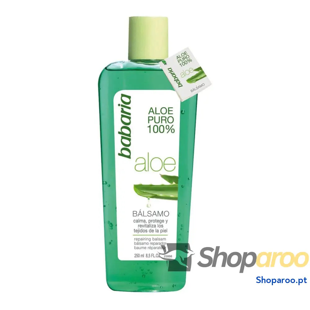 Bálsamo Reparador Facial Babaria 62529 Aloé Vera 250 ml