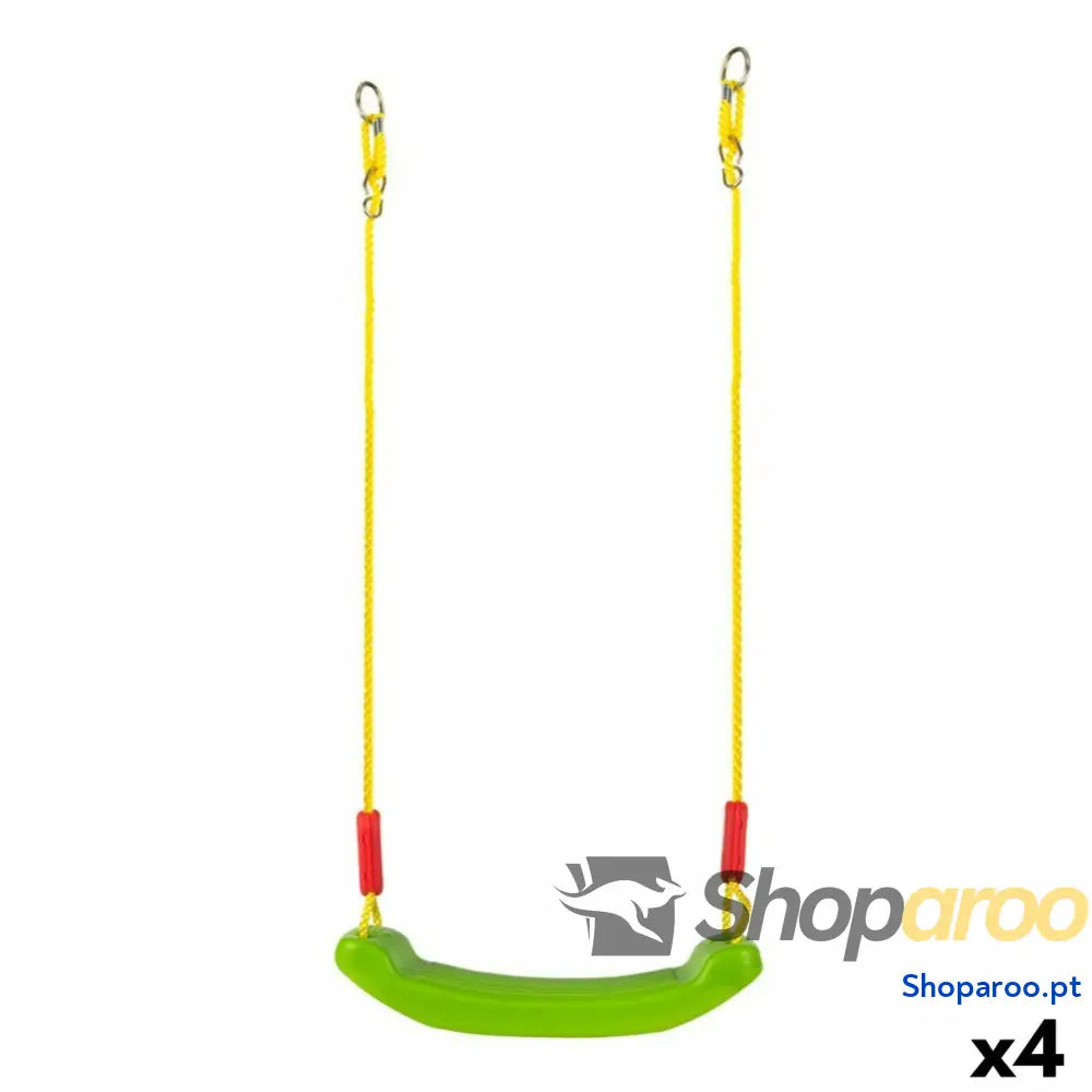 Banco de balouço Colorbaby 43 x 175 17 cm (4 Unidades)
