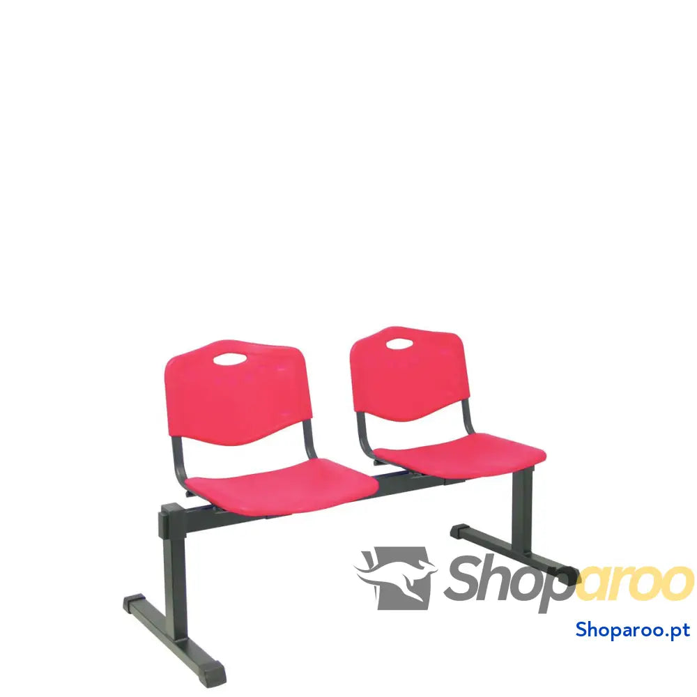 Banco de espera Piqueras y Crespo B2PIRJ Vermelho