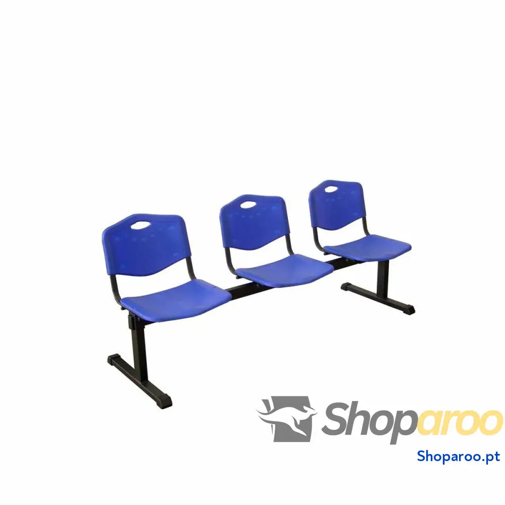 Banco de espera Pozohondo Piqueras y Crespo B3PIAZ Azul