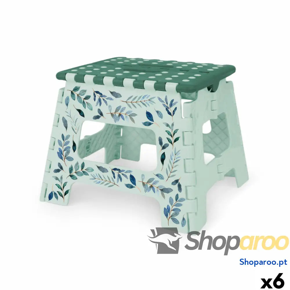 Banco Dobrável Confortime FLORES 25 cm 6 Unidades