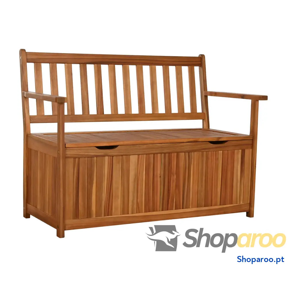 Banco Home ESPRIT Castanho Acácia Natural 120 x 60 x 87 cm