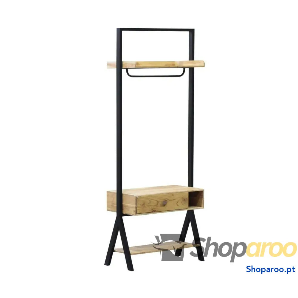 Banco Home ESPRIT Preto Natural 80 x 40 200 cm