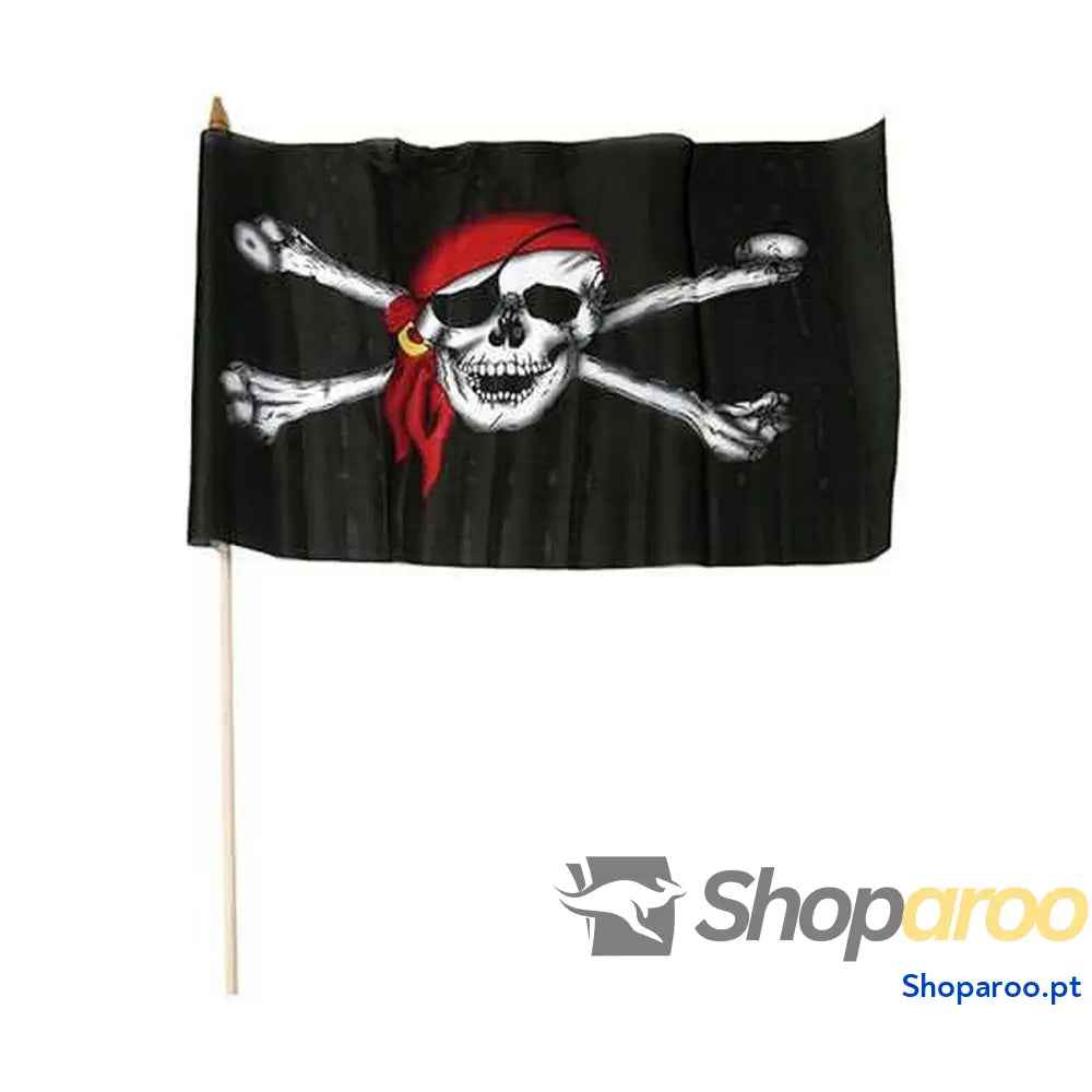 Bandeira My Other Me 46 x 32 cm Pirata Caveira Pequena