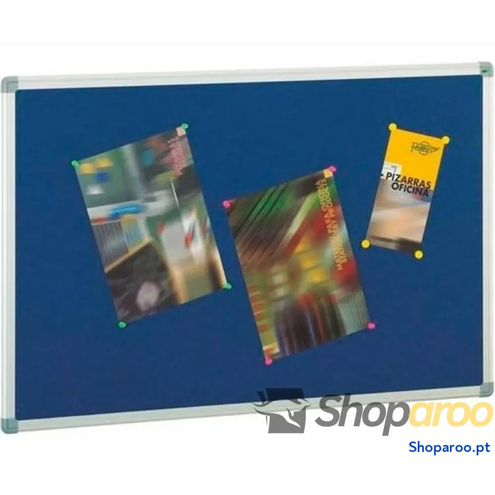 Bandeja de cortiça Faibo Azul Cinzento 90 x 120 cm