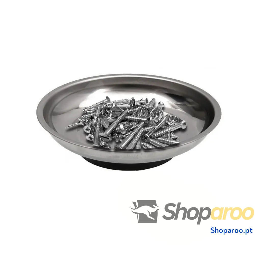 Bandeja Magnética Bensontools magnético metálico Aço inoxidável 10,5 cm 6