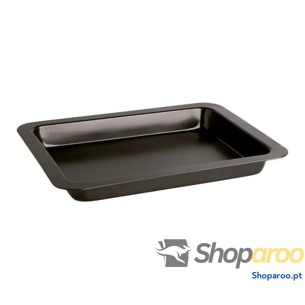 Bandeja para Forno Antiaderente Quid Sweet Grey Preto Aço Galvanizado 43 x 29 2 cm