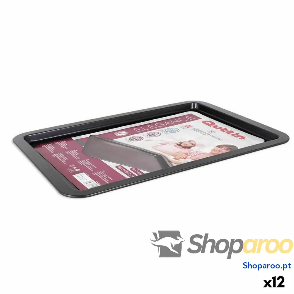 Bandeja para Forno Quttin Plana 48 x 33,5 cm (12 Unidades)