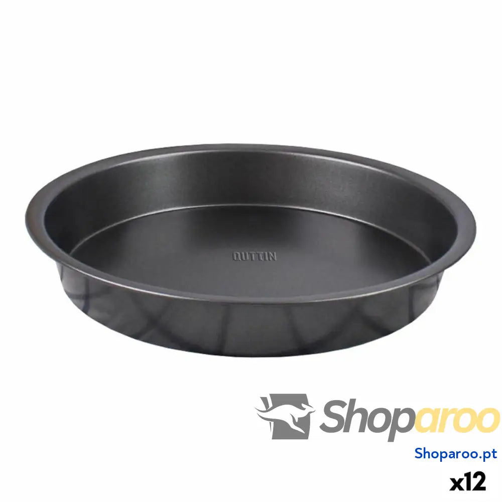 Bandeja para Forno Quttin Redonda 28 x 5 cm (12 Unidades)