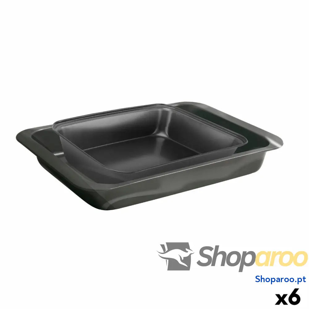 Bandeja para Forno Quttin Retangular 34 x 24 cm 42 29 (2 Peças) (6 Unidades)